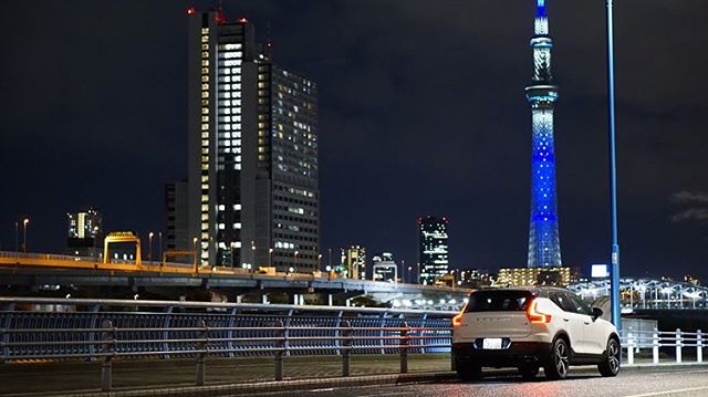 volvoの人気車をレンタカーで^_^高級車体感CP対象車6時間10,120円〜HPはプロフィールから:@tastech.inc#タステック#タステックレンタリース #オリックス#オリックスレンタカー#輸入車#外車#高級車#volvo #ボルボ#ボルト #xc #xc40#SUV#夜景#浅草#隅田川#スカイツリー#上野#レンタカー借りて#車と夜景 #羽田#羽田空港#haneda#hanedaairport